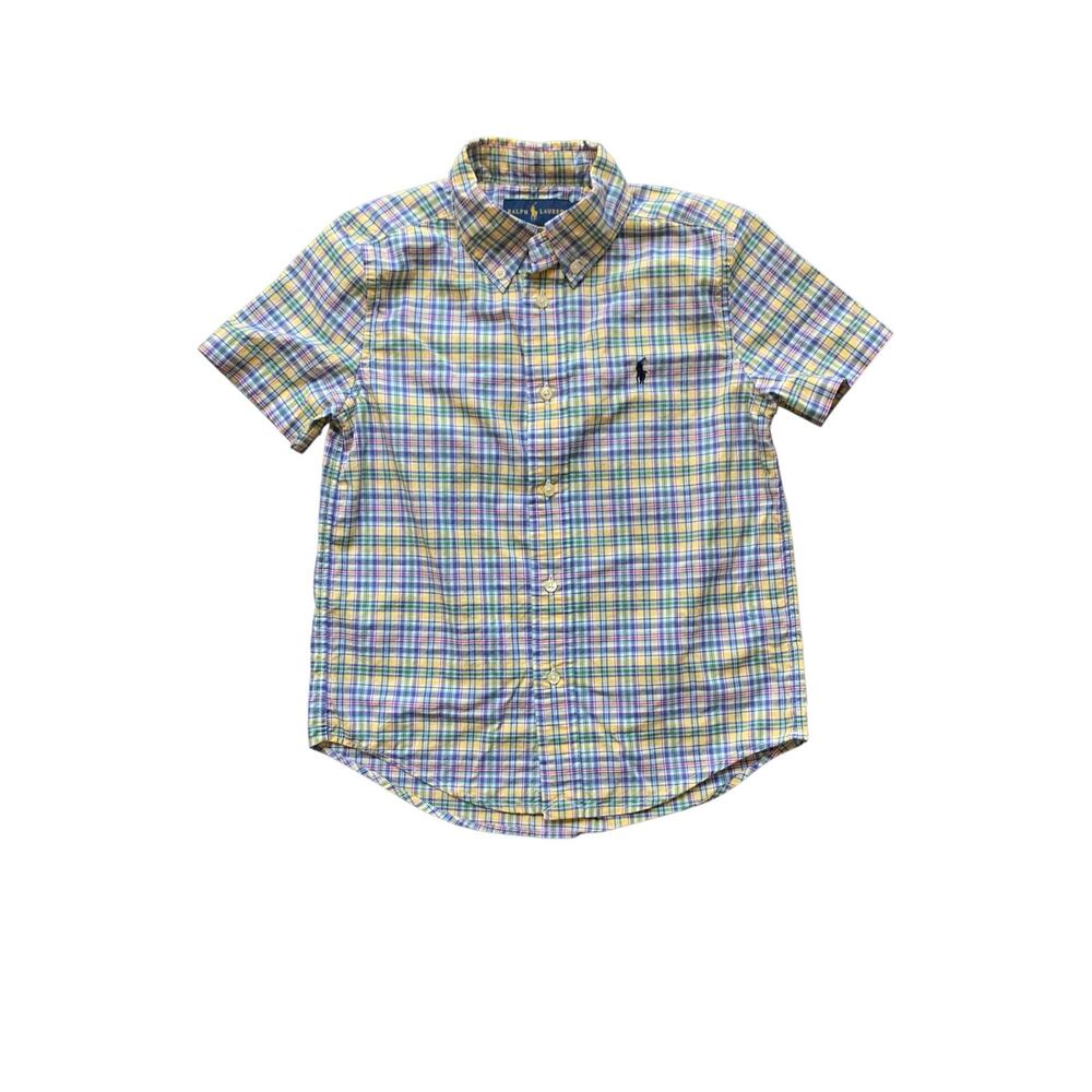 Ralph Lauren Plaid Short Sleeve Shirt